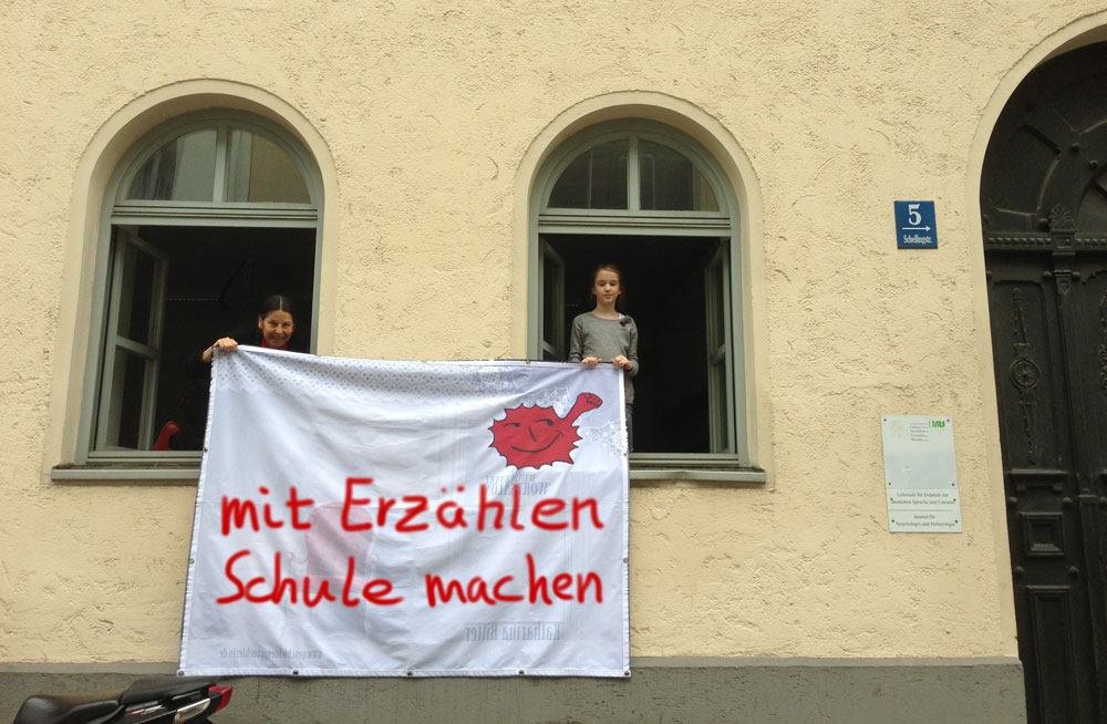 Mit Erzählen Schule machen